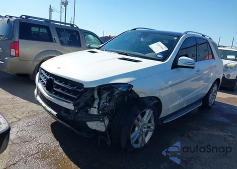 2013 Mercedes-Benz Ml 350 4Matic из США, поврежденный, VIN 4JGDA5HB5DA154295